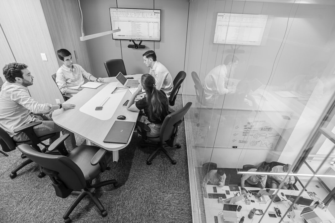 Group of professionals in a meeting room